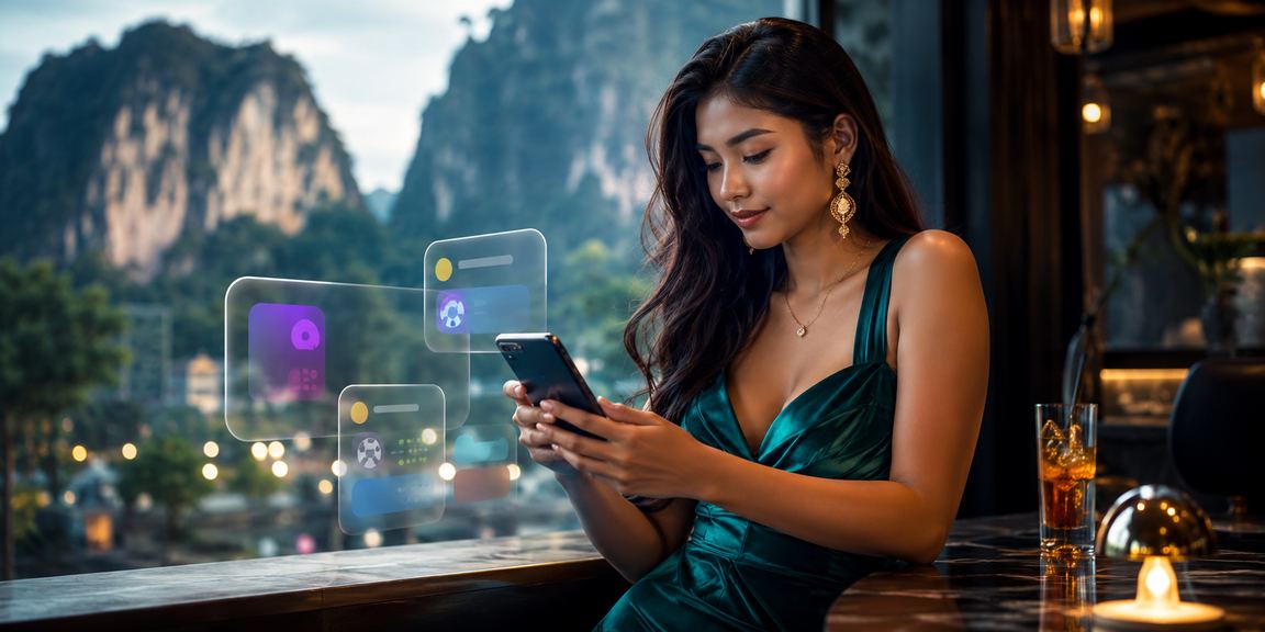 Pengguna Ipoh mengakses platform sukan maya 75000 pada peranti mudah alih dengan selesa
