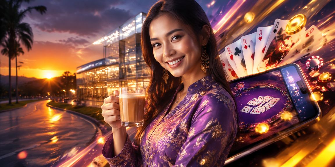 Pemain Malaysia menikmati permainan teen patti kasino langsung dengan suasana santai tempatan